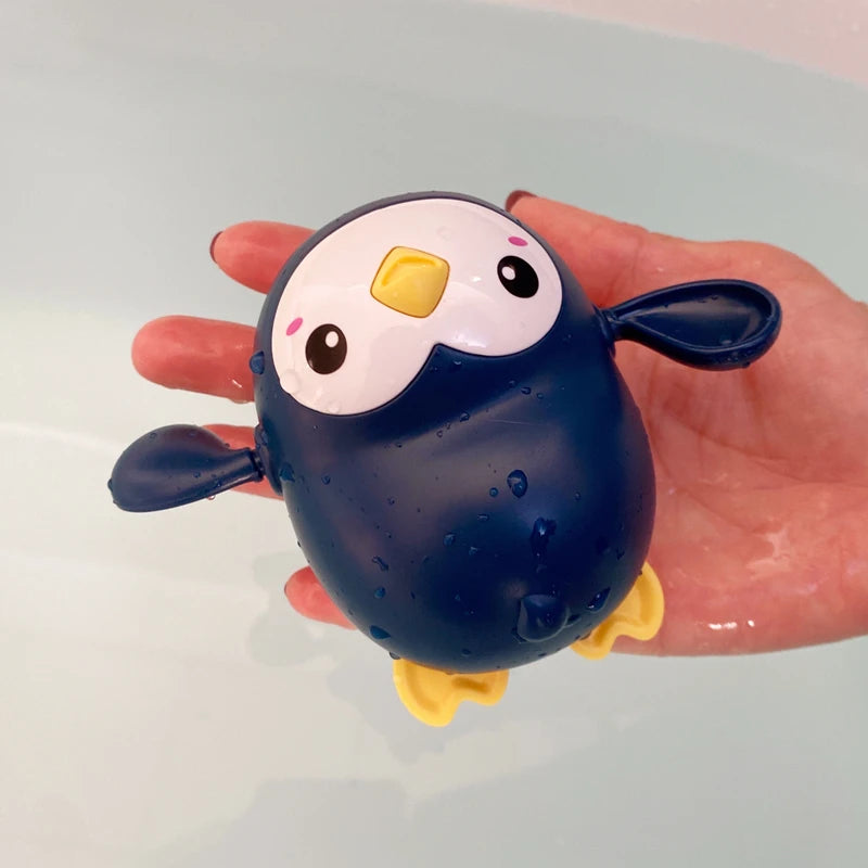 Juguete de Baño con Rociador de Agua – Patito o Pingüino para Bebés y Niños