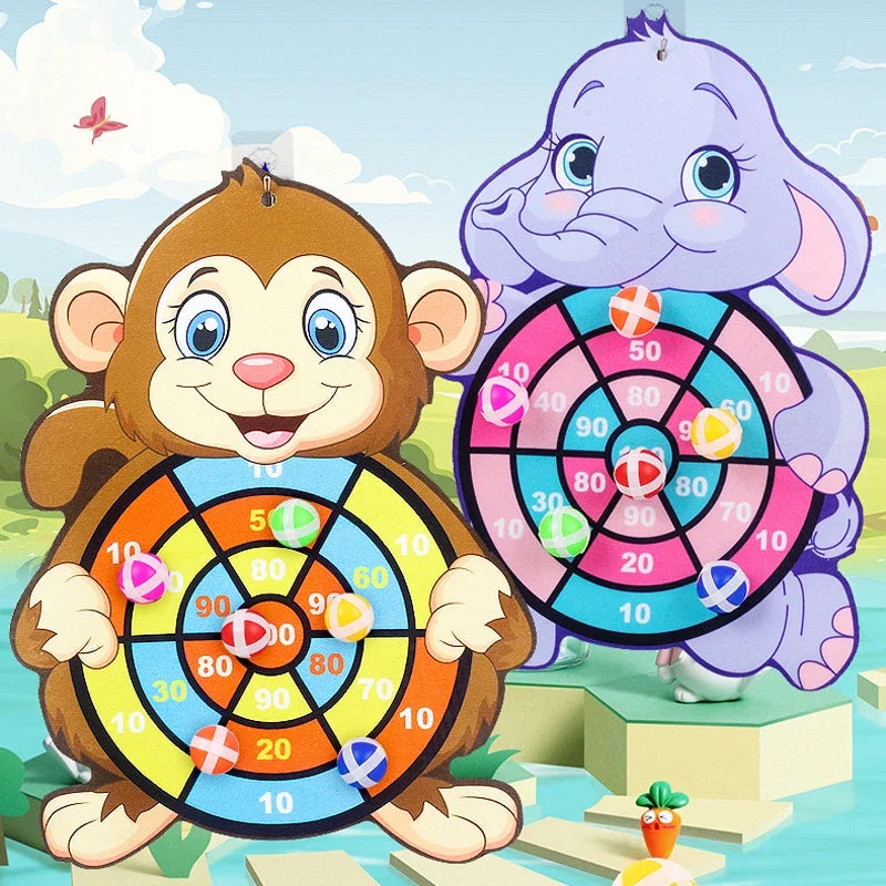 Diana Infantil Montessori con Pelotas Adhesivas – Juego Educativo y Seguro para Niños de 3 a 7 Años